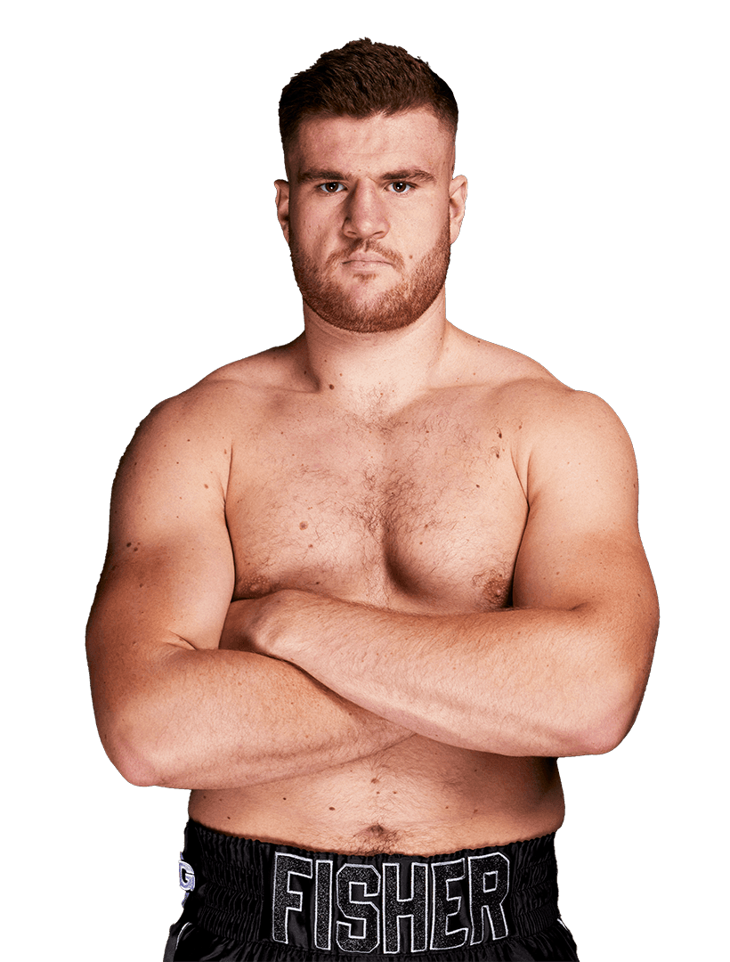 Johnny Fisher, arms crossed